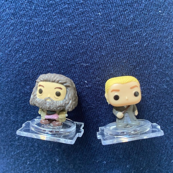 Bitty pop Harry Potter series. One Hagrid and one Draco malfoy - Picture 6 of 6